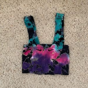 ConColour Nike Tie Dye Sock Crop Top